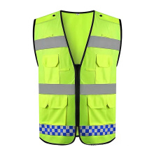 New Style Traffic and Riding Hi Vis Reflective Motorcycle Safety Vest With Pockets